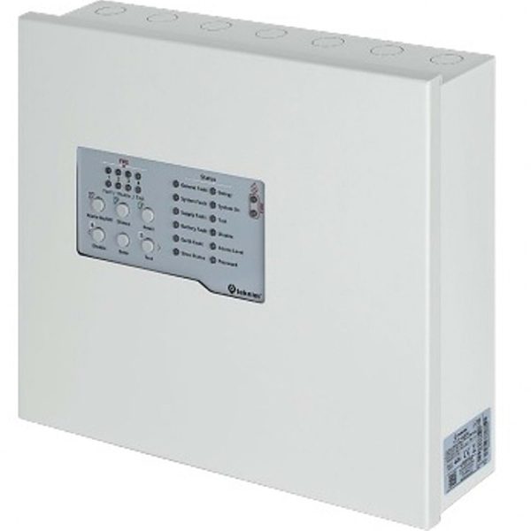 TEKNİM (TFP-4404) 4 BÖLGELİ METAL KASA KONVANSİYONEL YANGIN ALARM PANELİ