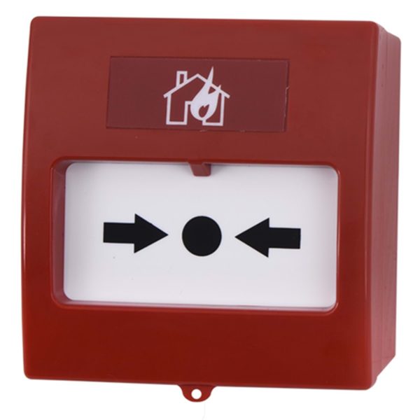 TEKNİM (TFB-3165) YANGIN İHBAR KIRBAS BUTONU TEKRAR KULLANILABİLİR (EN-54 ONAYLI)